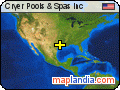 Cryer Pools & Spas Inc satellite map