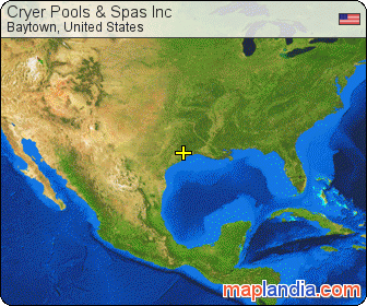 Cryer Pools & Spas Inc satellite map