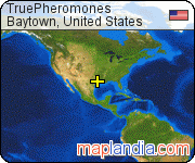 TruePheromones satellite map