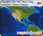 Houston Marriott West Loop satellite map