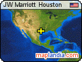 JW Marriott Houston satellite map
