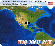 OCP Bee Removal Houston - Bed Bug E satellite map