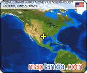 TIDAL LOANS HARD MONEY LENDER HOUST satellite map