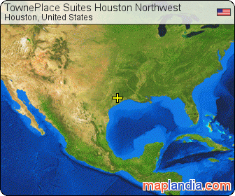 TownePlace Suites Houston Northwest satellite map