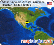Adrian Vojvodic Allstate Insurance satellite map