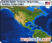 Gastric Bypass Surgeon, Weight Loss satellite map