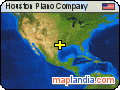 Houston Piano Company satellite map