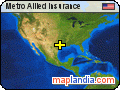 Metro Allied Insurance  satellite map
