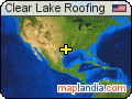 Clear Lake Roofing satellite map