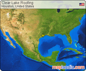 Clear Lake Roofing satellite map