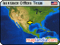 Insurance Offices Texas satellite map