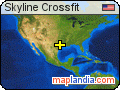 Skyline Crossfit satellite map