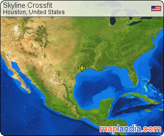 Skyline Crossfit satellite map