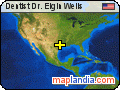 Dentist Dr. Elgin Wells satellite map