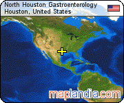 North Houston Gastroenterology  satellite map