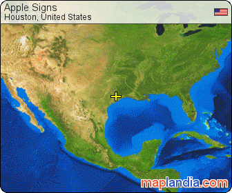Apple Signs      satellite map