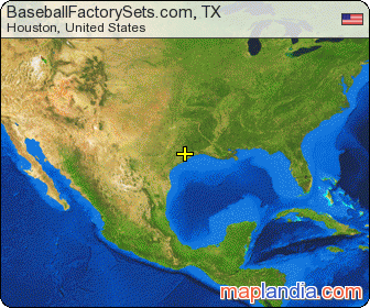 BaseballFactorySets.com, TX satellite map