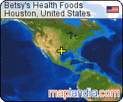 Betsy's Health Foods satellite map