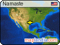 Namaste satellite map