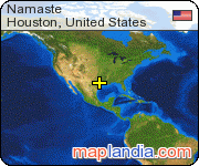 Namaste satellite map