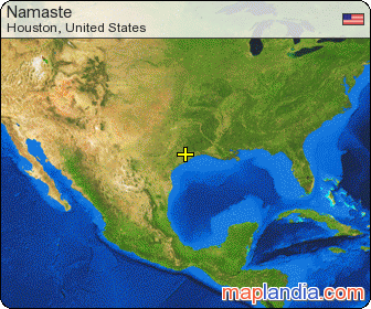 Namaste satellite map