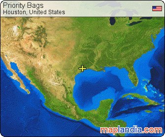 Priority Bags satellite map