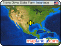 Travis Davis State Farm Insurance satellite map