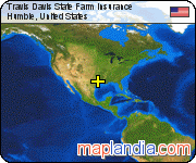 Travis Davis State Farm Insurance satellite map