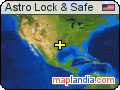Astro Lock & Safe satellite map