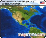 Electrotechnics Corporation (ELTEC) satellite map