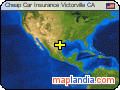 Cheap Car Insurance Victorville CA satellite map