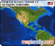 Cheap Car Insurance Victorville CA satellite map