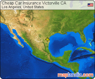 Cheap Car Insurance Victorville CA satellite map
