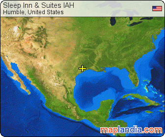 Sleep Inn & Suites IAH satellite map