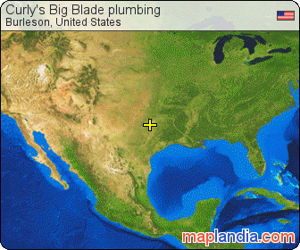 Curly's Big Blade plumbing satellite map