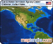 Car & House Insurance Agency Clebur satellite map