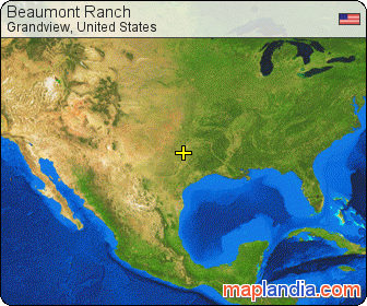 Beaumont Ranch satellite map