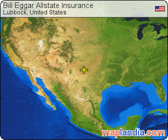 Bill Eggar Allstate Insurance satellite map