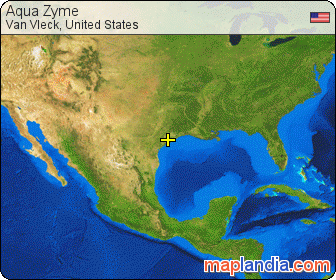Aqua Zyme satellite map