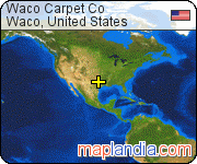 Waco Carpet Co satellite map