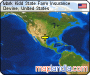 Mark Kidd State Farm Insurance satellite map