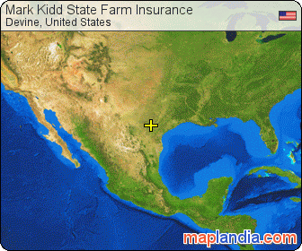 Mark Kidd State Farm Insurance satellite map