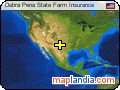 Debra Pena State Farm Insurance satellite map