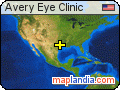 Avery Eye Clinic satellite map