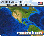 Avery Eye Clinic satellite map