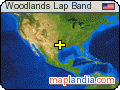 Woodlands Lap Band  satellite map