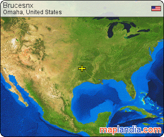 Brucesnx's map homepage