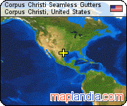 Corpus Christi Seamless Gutters satellite map