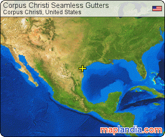 Corpus Christi Seamless Gutters satellite map