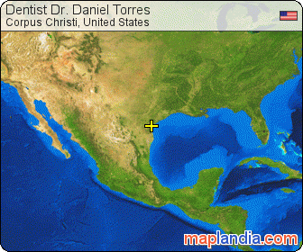 Dentist Dr. Daniel Torres satellite map